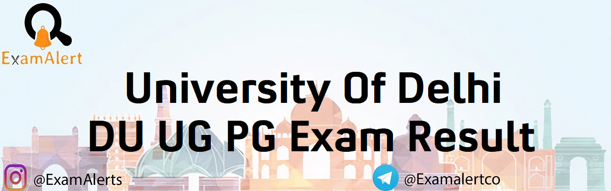 DU Exam Result