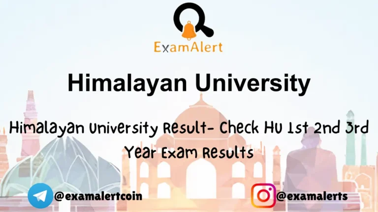 Himalayan University Result