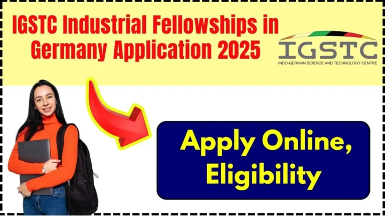 IGSTC Industrial Fellowships in Germany 2025