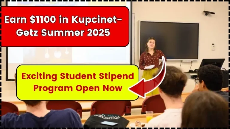 Kupcinet-Getz Summer Program 2025